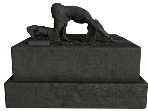 bound man statue 3D Model