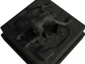 bound man statue Modelo 3D
