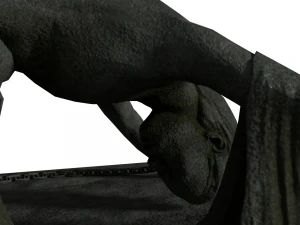 bound man statue 3D Model