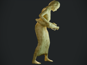 female statue 3D 模型