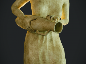 female statue 3D 模型