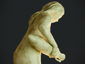 female statue 3D 模型