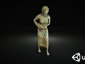 female statue 3D 模型