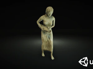 female statue 3D Model