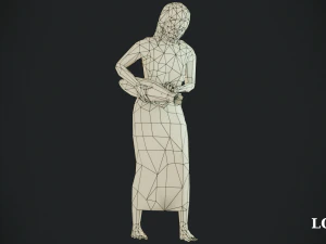 female statue 3D Model