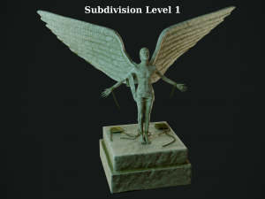 free man statue 3D Модель