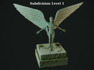 free man statue 3D Model