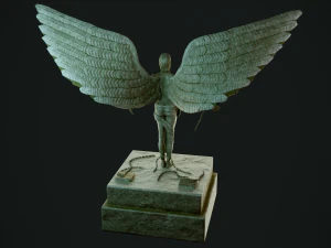 free man statue 3D Model