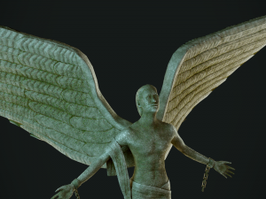 free man statue 3D Модель