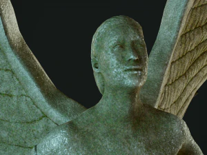free man statue 3D Model