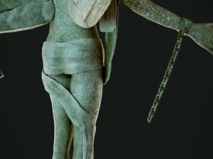 free man statue 3D Model