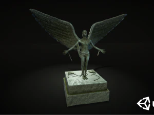 free man statue 3D Model