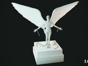 free man statue 3D Модель