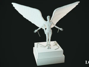 free man statue 3D Model