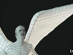 free man statue 3D Model