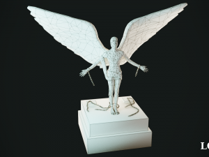 free man statue 3D Модель