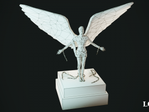 free man statue 3D Модель