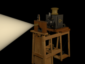 lumieres projector Model 3D