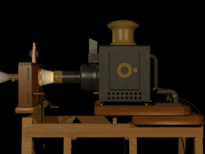 lumieres projector Modelo 3D