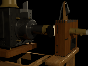 lumieres projector Modelo 3D