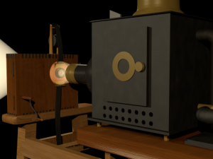 lumieres projector Modelo 3D