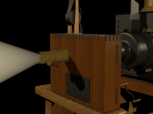 lumieres projector Modelo 3D