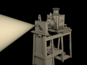 lumieres projector Modelo 3D