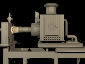 lumieres projector Modelo 3D