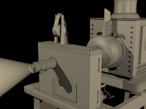 lumieres projector Modelo 3D