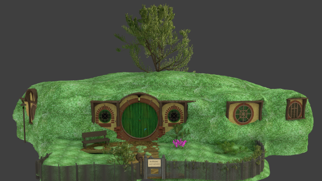 bag end Modelo 3D .c4d .max .obj .3ds .fbx .stl .blend 