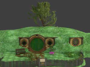 bag end Model 3D