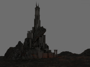 baraddur 3Dモデル