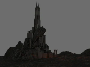 baraddur 3D Model