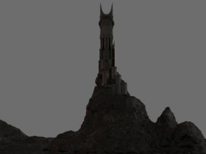 baraddur 3Dモデル