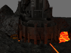 baraddur 3Dモデル