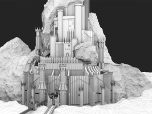 baraddur 3Dモデル