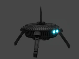little robot 3D Model