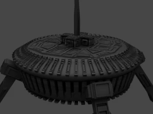 mały robot Model 3D