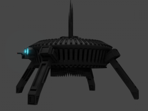 little robot Modelo 3D