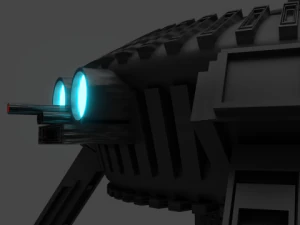 mały robot Model 3D