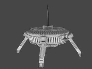 mały robot Model 3D