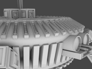 mały robot Model 3D