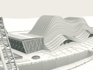 architectural concept 3D 模型