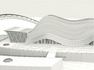 architectural concept 3D Model