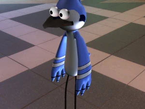 mordecai Modelo 3D