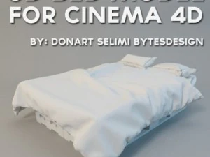 3डी बिस्तर मॉडल 3D मॉडल