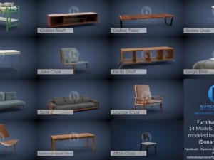 3d furniture models 3D Model