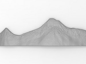 ararat mountain masis sis 3d Modelo de Impressão 3D