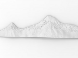 ararat mountain masis sis 3d Modelo de Impressão 3D