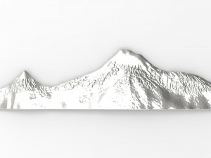 ararat mountain masis sis 3d Modelo de Impressão 3D